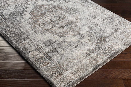 Manaring Charcoal Luxe Thick Area Rug - Ornate Home