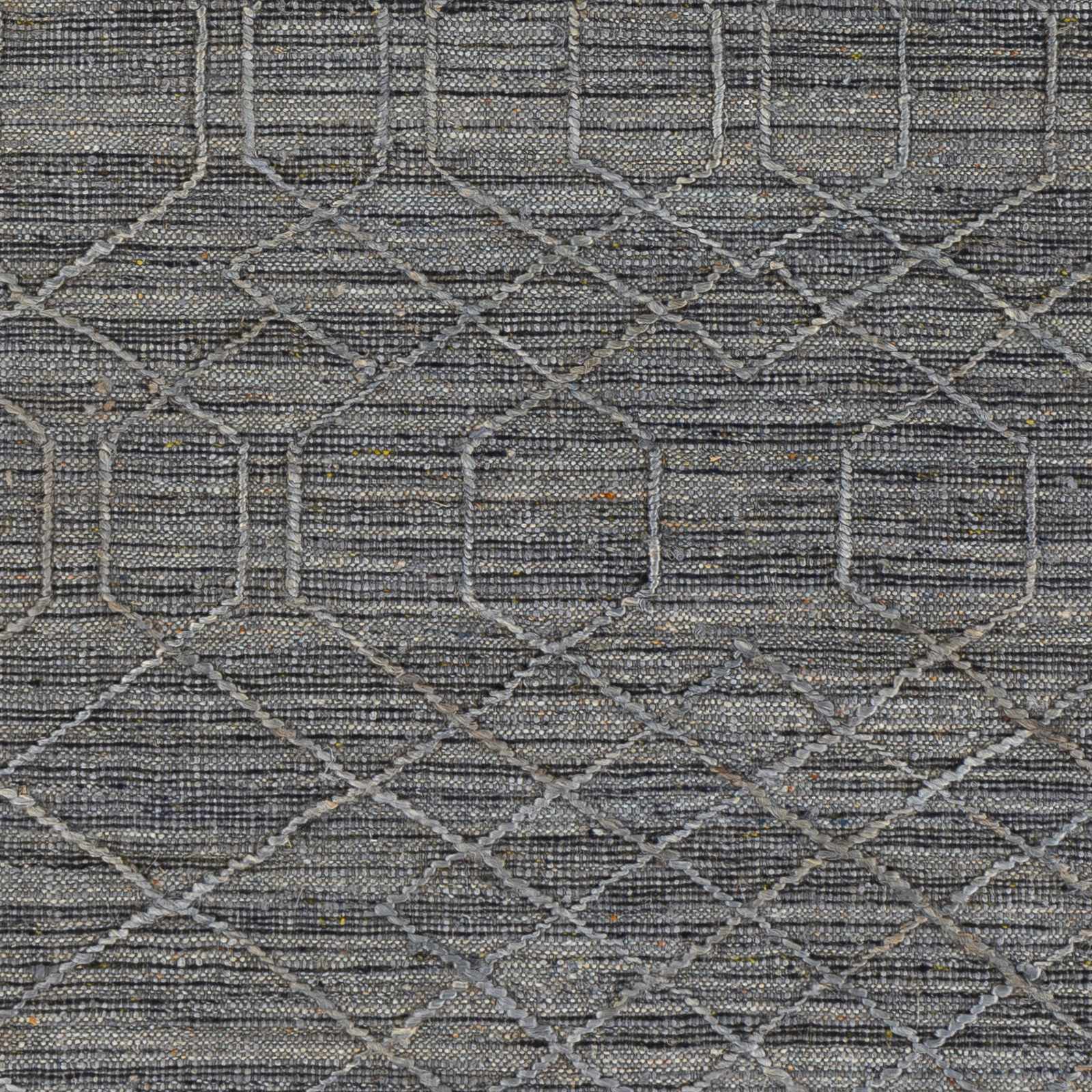 Manby Black Jute&Wool Area Carpet Area Rug - Clearance - Ornate Home