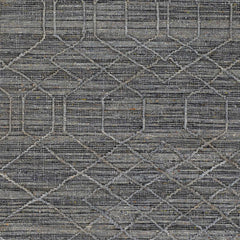 Manby Black Jute&Wool Area Carpet Area Rug - Clearance - Ornate Home