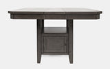 Manchester Grey High/Low Sq. Dining Table - Ornate Home