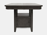 Manchester Grey High/Low Sq. Dining Table - Ornate Home