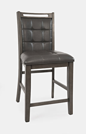 Manchester Grey Uph Stool (Set of 2) - Ornate Home