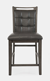 Manchester Grey Uph Stool (Set of 2) - Ornate Home