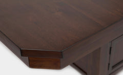 Manchester Merlot Rect. High/Low Ext Dining Table - Ornate Home