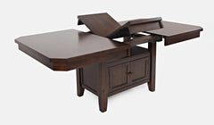 Manchester Merlot Rect. High/Low Ext Dining Table - Ornate Home