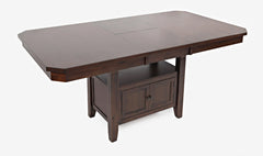 Manchester Merlot Rect. High/Low Ext Dining Table - Ornate Home