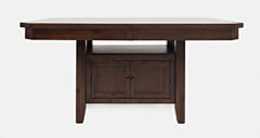 Manchester Merlot Rect. High/Low Ext Dining Table - Ornate Home