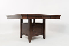 Manchester Merlot Sq. High/Low Ext Dining Table - Ornate Home