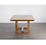 Mandal Chestnut Dining Table - Ornate Home