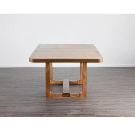 Mandal Chestnut Dining Table - Ornate Home