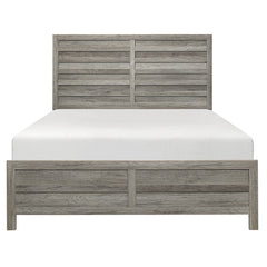 Mandan Weathered Gray California King Bed - Ornate Home