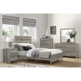 Mandan Weathered Gray California King Bed - Ornate Home