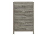 Mandan Weathered Gray Chest - Ornate Home
