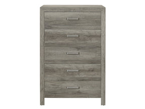 Mandan Weathered Gray Chest - Ornate Home