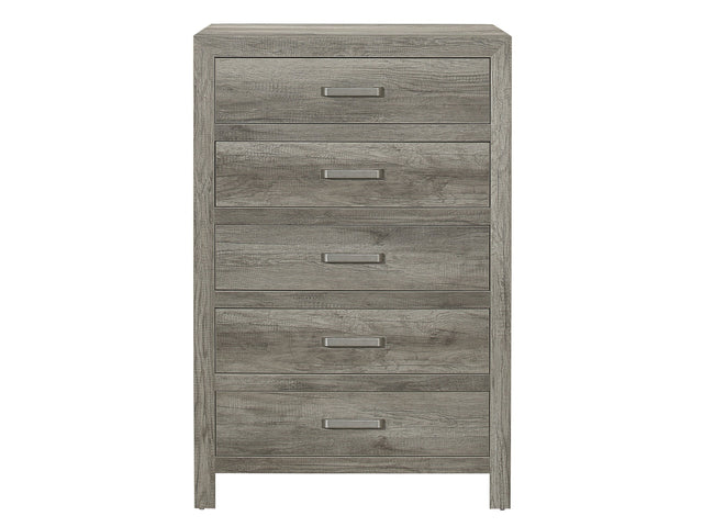 Mandan Weathered Gray Chest - Ornate Home