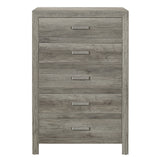 Mandan Weathered Gray Chest - Ornate Home