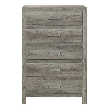 Mandan Weathered Gray Chest - Ornate Home