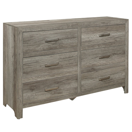 Mandan Weathered Gray Dresser - Ornate Home