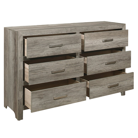 Mandan Weathered Gray Dresser - Ornate Home