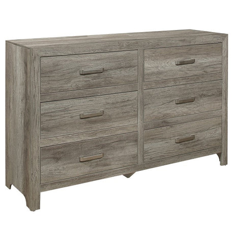 Mandan Weathered Gray Dresser - Ornate Home