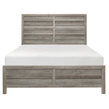 Mandan Weathered Gray Full Bed - Ornate Home