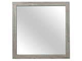Mandan Weathered Gray Mirror - Ornate Home