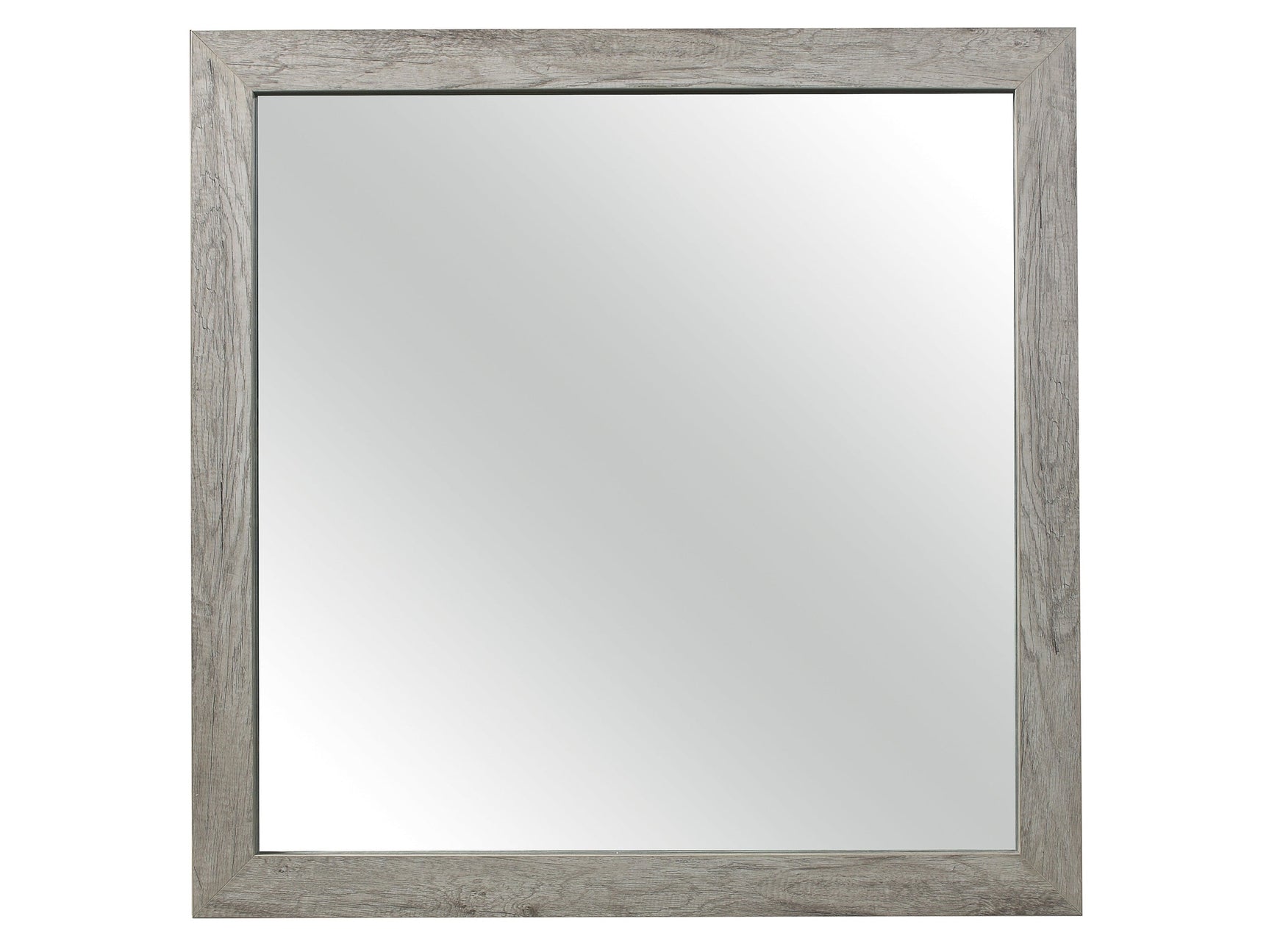 Mandan Weathered Gray Mirror - Ornate Home