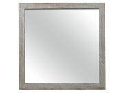 Mandan Weathered Gray Mirror - Ornate Home