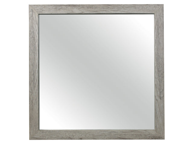 Mandan Weathered Gray Mirror - Ornate Home