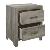 Mandan Weathered Gray Nightstand - Ornate Home