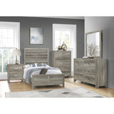 Mandan Weathered Gray Nightstand - Ornate Home