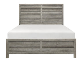Mandan Weathered Gray Queen Bed - Ornate Home
