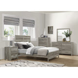 Mandan Weathered Gray Queen Bed - Ornate Home