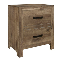 Mandan Weathered Pine 5-Piece Queen Bedroom Set - Ornate Home