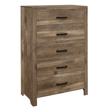 Mandan Weathered Pine Chest - Ornate Home