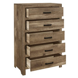 Mandan Weathered Pine Chest - Ornate Home