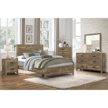 Mandan Weathered Pine Chest - Ornate Home