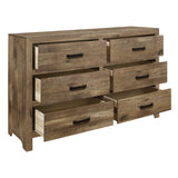 Mandan Weathered Pine Dresser - Ornate Home