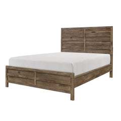 Mandan Weathered Pine Full Bed - Ornate Home
