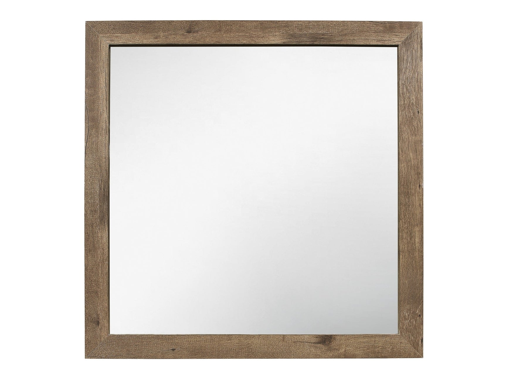 Mandan Weathered Pine Mirror - Ornate Home