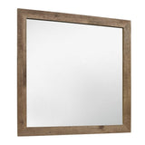 Mandan Weathered Pine Mirror - Ornate Home