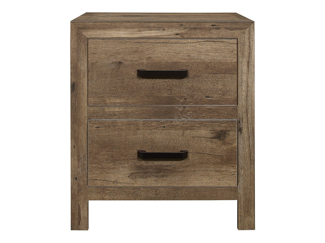 Mandan Weathered Pine Nightstand - Ornate Home