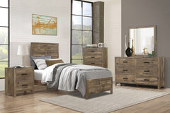 Mandan Weathered Pine Nightstand - Ornate Home
