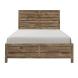 Mandan Weathered Pine Queen Bed - Ornate Home
