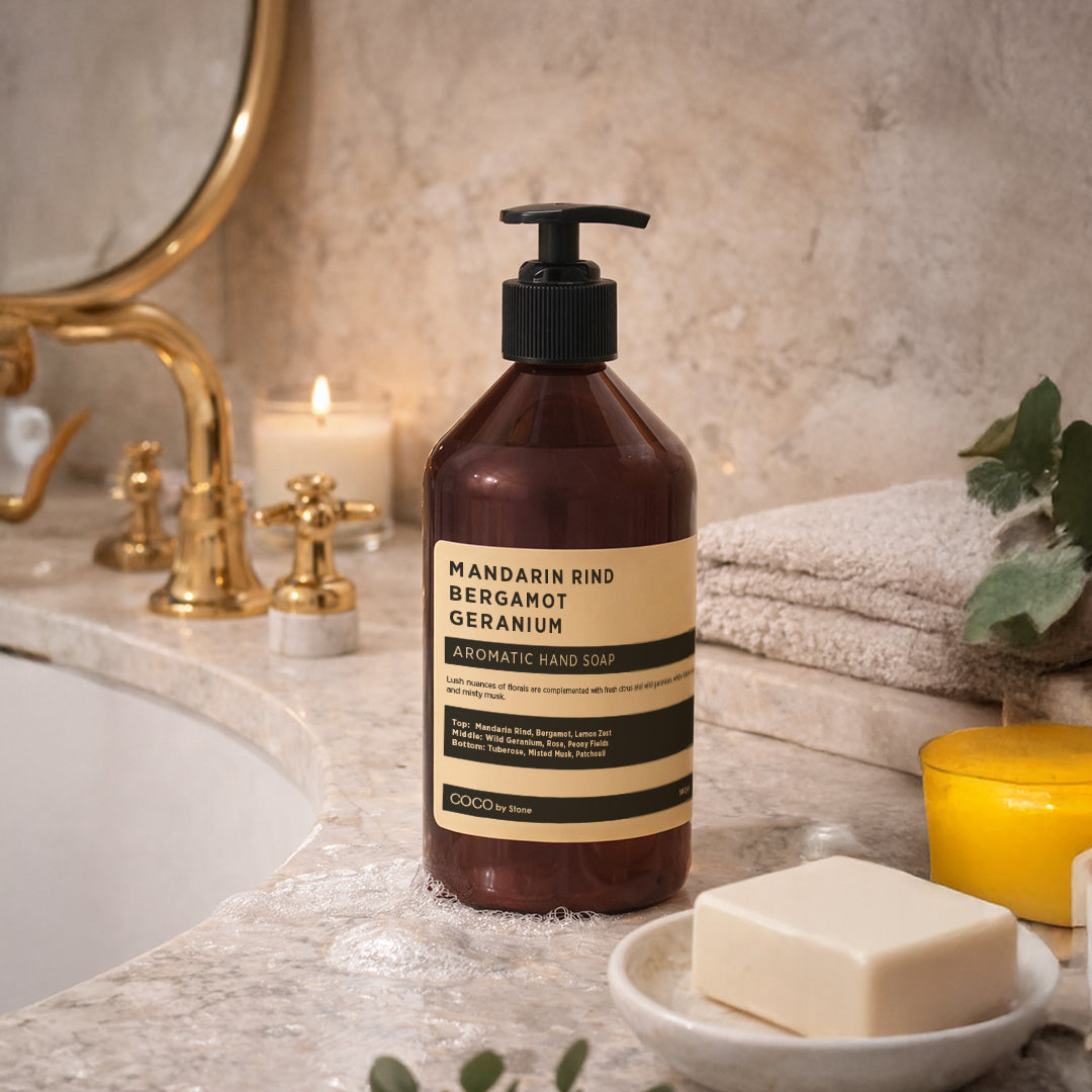 Mandarin Rind | Bergamot | Geranium Hand Soap - Ornate Home