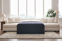 Mandi Point Marble 3-Piece Double Chaise Sleeper Sectional - Ornate Home