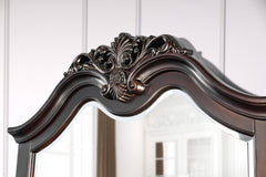 Mandura Cherry 5 Pc. Queen Bedroom Set w/ Chest - Ornate Home