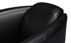 Mandy Black Arm Chair - Ornate Home