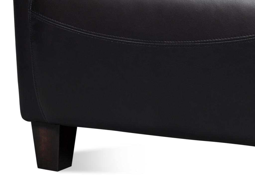 Mandy Black Arm Chair - Ornate Home