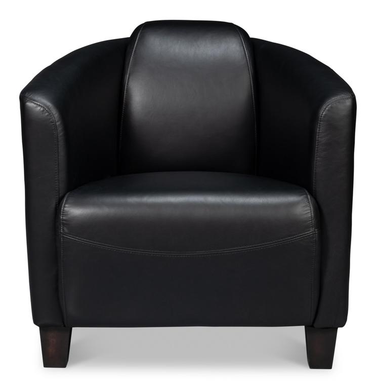 Mandy Black Arm Chair - Ornate Home